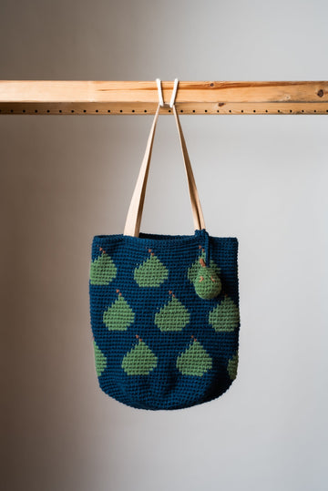 Pear Tapestry Tote Bag